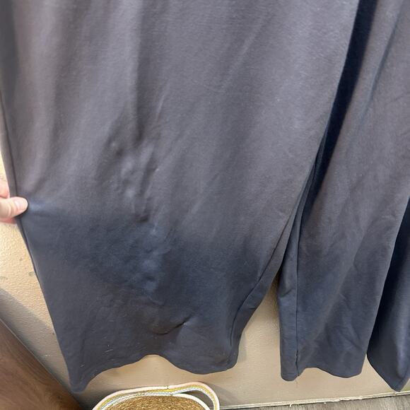 Susana Monaco Wide Leg Jumpsuit Women's Large Gray Strapless Quiet Luxury - Picture 4 of 7